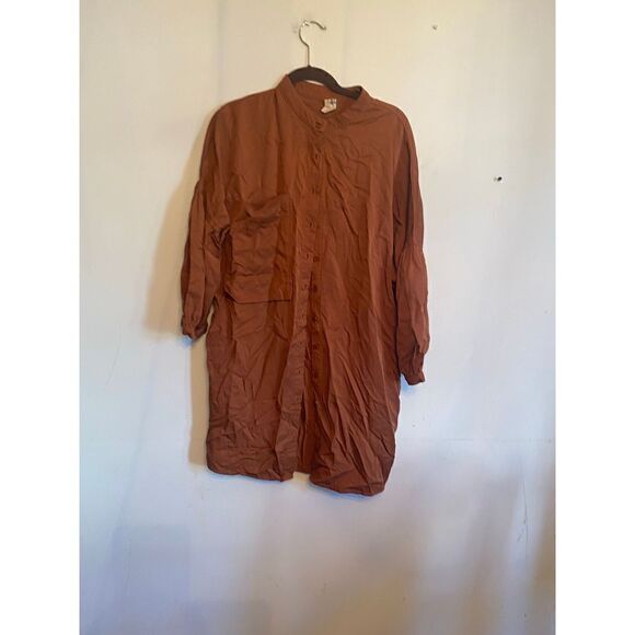 Anthropologie Eve Gravel Eastwood Shirtdress size large